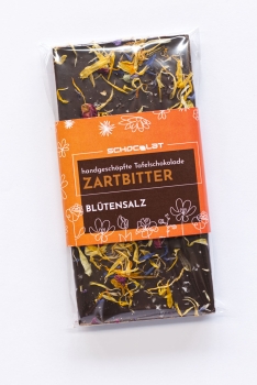 Tafel Zartbitter Blütensalz  100g