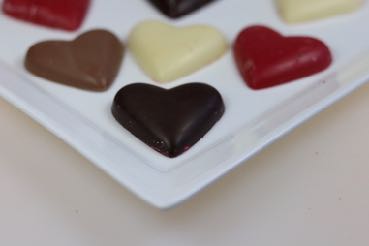 Schokoherzen