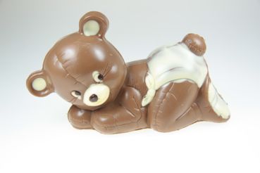 Liegender Kuschelbär groß  135g