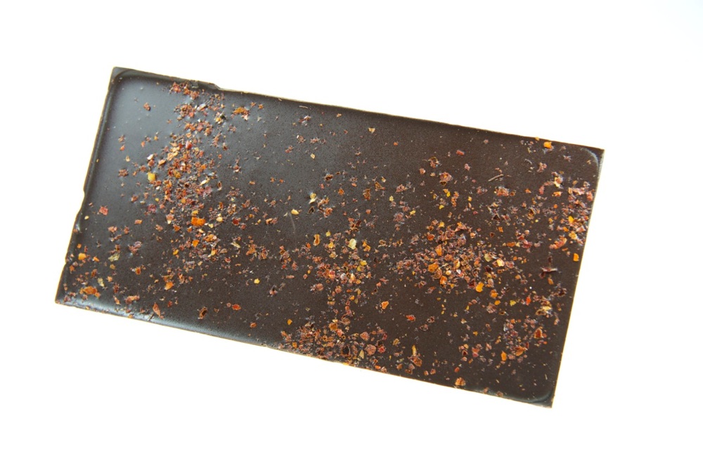 Schocolat-Shop - Tafel Zartbitter mit Chili 100g