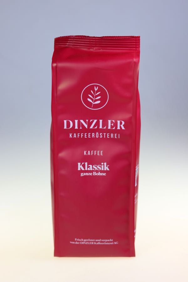 Dinzler Kaffee Klassik ganze Bohnen  250g