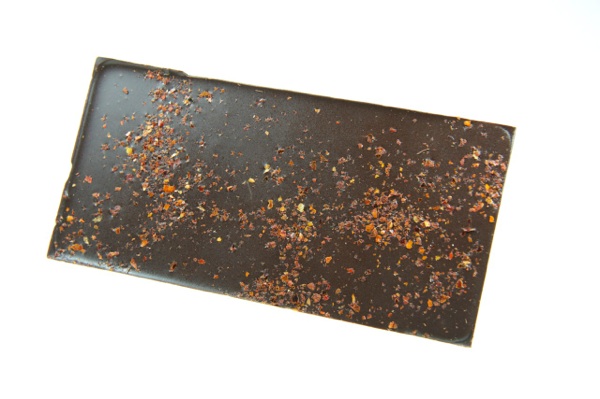 Tafel Zartbitter mit Chili  100g