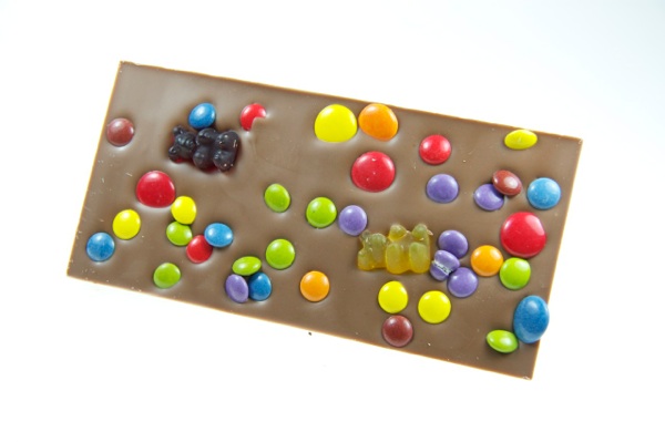 Kindertafel mit Vollmilchschokolade  100g