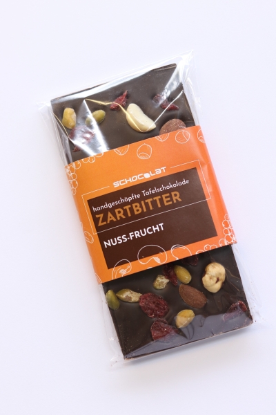 Tafel Zartbitter Nuss-Frucht 100g