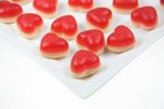 Fruchtgummiherzen mit Schaum  195g