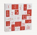 Adventskalender - Holzbox zum Selbstbefüllen